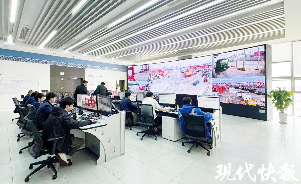 太仓水运口岸智慧指挥中心